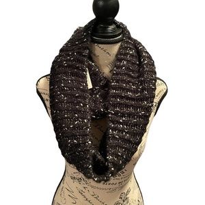 NWT - Forever21 Infinity‎ Scarf - Black/Gray
